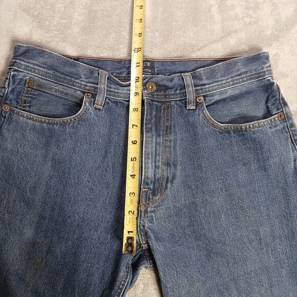 J Crew The Sutton Jeans Lot (2) Mens 31x32 Blue Straight Dark Wash Preppy C9892 - Picture 8 of 12
